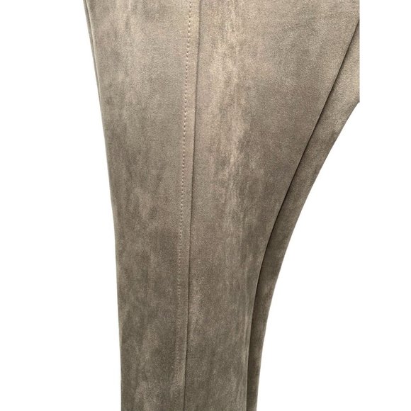 Andrew Marc Women's Stretch Faux Suede Super Soft Pull On Pants XL Boho Western - Picture 2 of 7